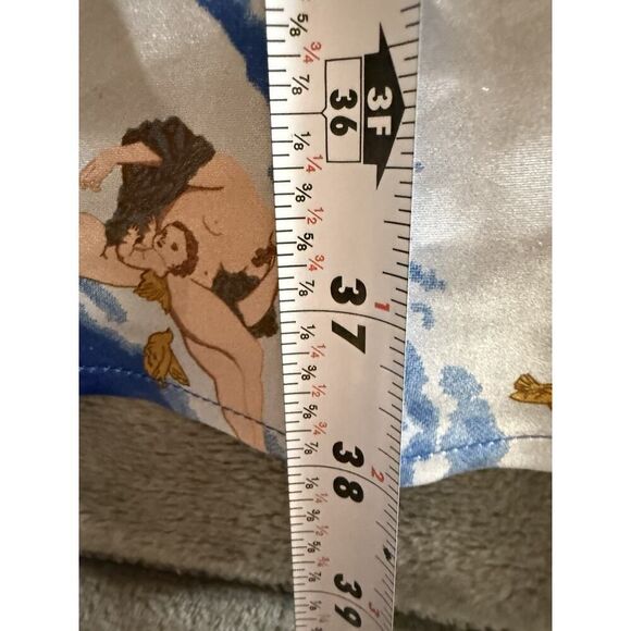 Reformation Freya Silk Dress Angel Cloud Print TAYLOR SWIFT Inspired - L - Picture 12 of 15